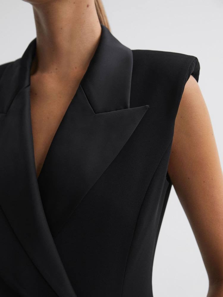 RS Amari Fitted Double Breasted Midi Dress