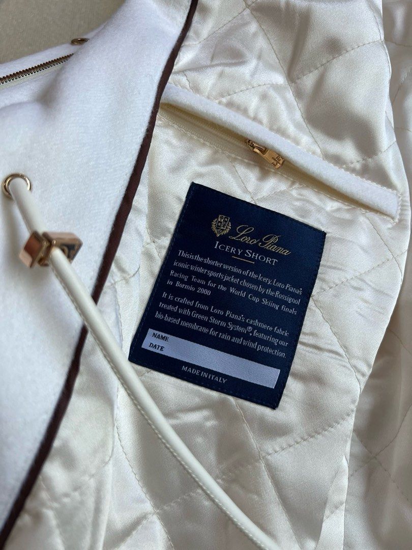 LP Icery Cashmere Short Jacket with Fox Fur Trim