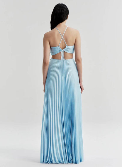 (PART 2/2) 8 Colors! ALC Moira Satin Pleated Maxi Dress