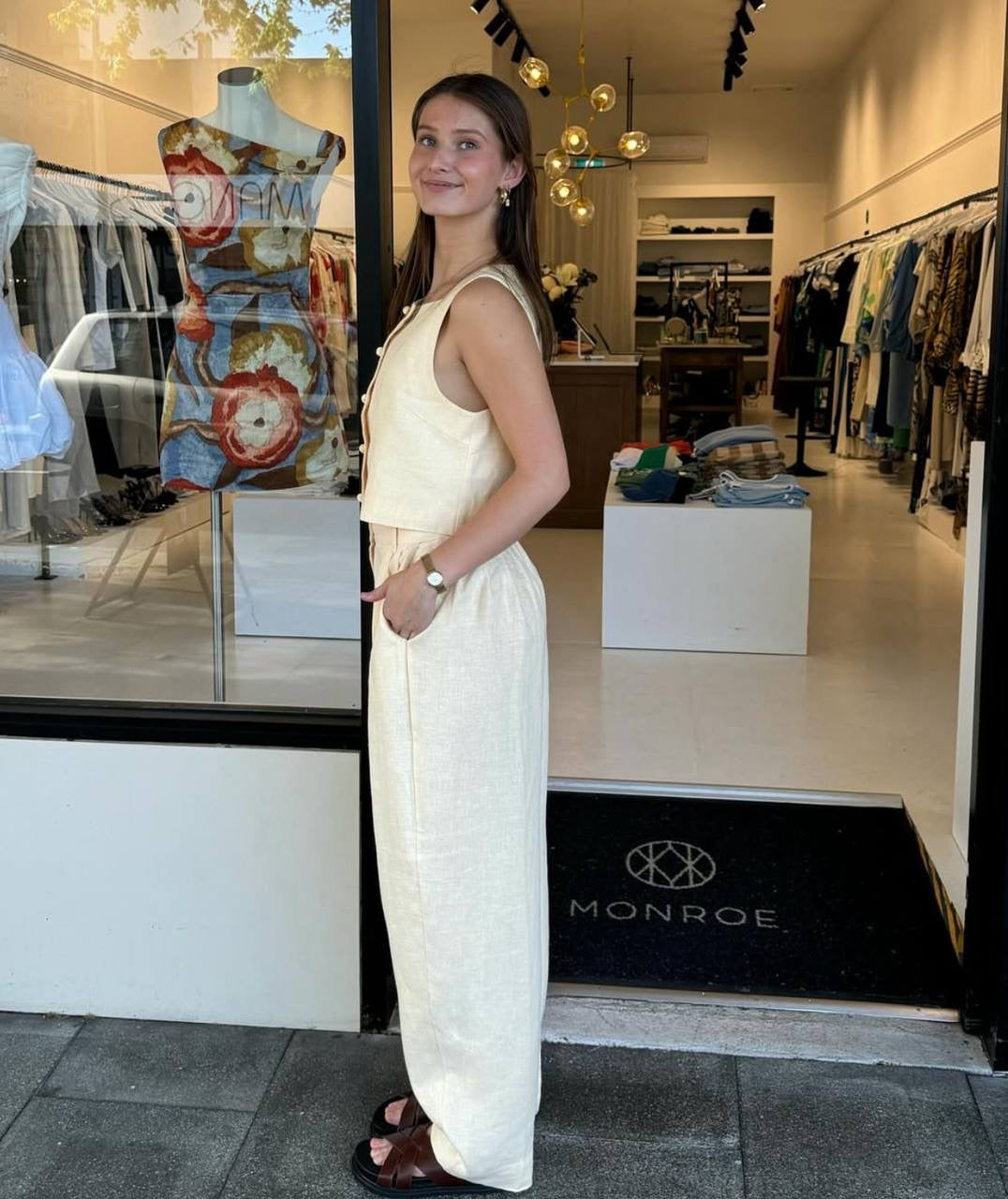 PSE Linen Matilda Jacket | Parker Trousers | Rio Top