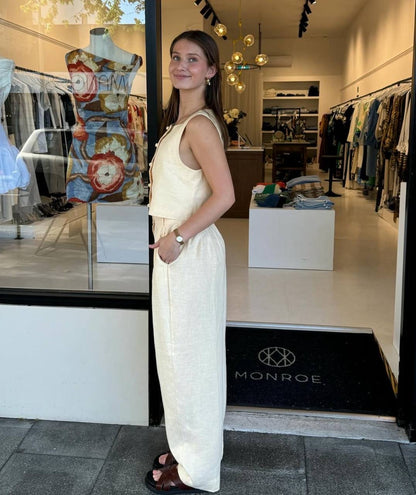 PSE Linen Matilda Jacket | Parker Trousers | Rio Top