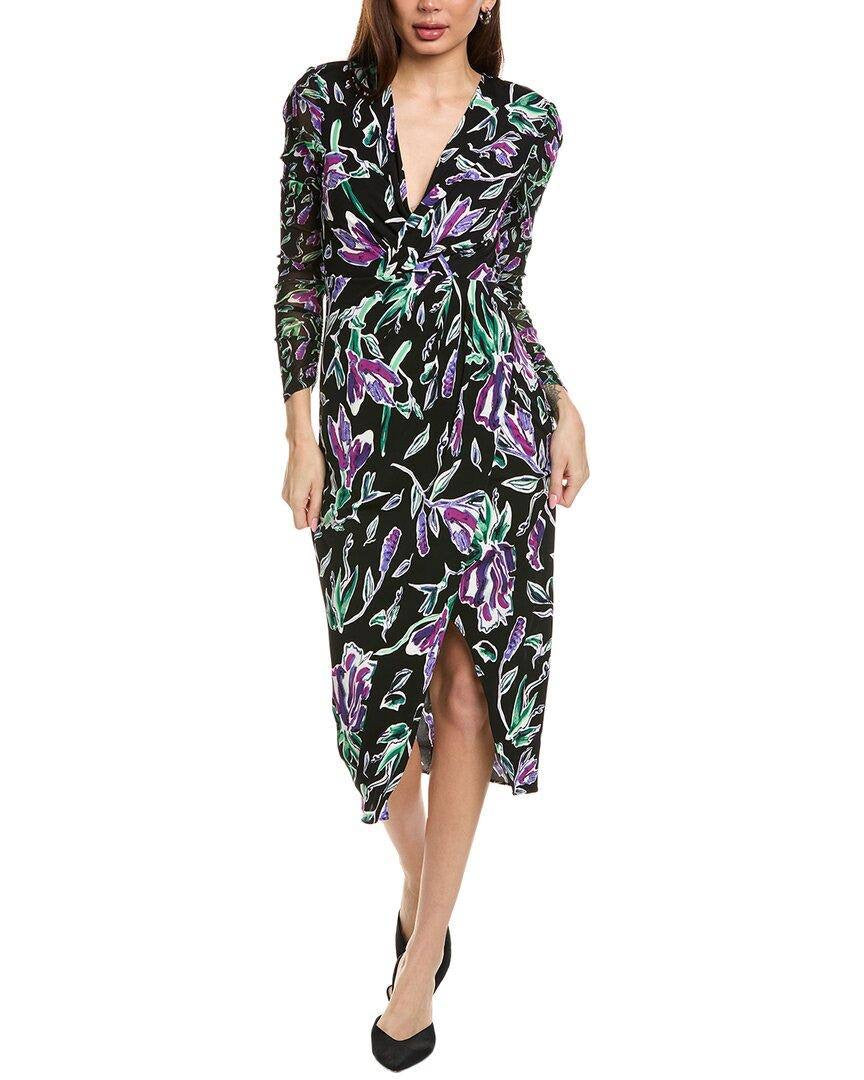 DVF Vivienne Floral Midi Dress