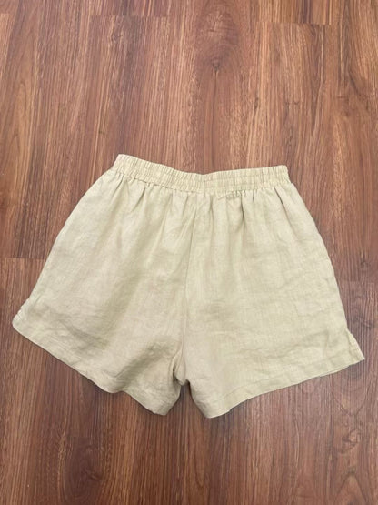 8 Colors! RL Women’s Linen Woven Lounge Shorts