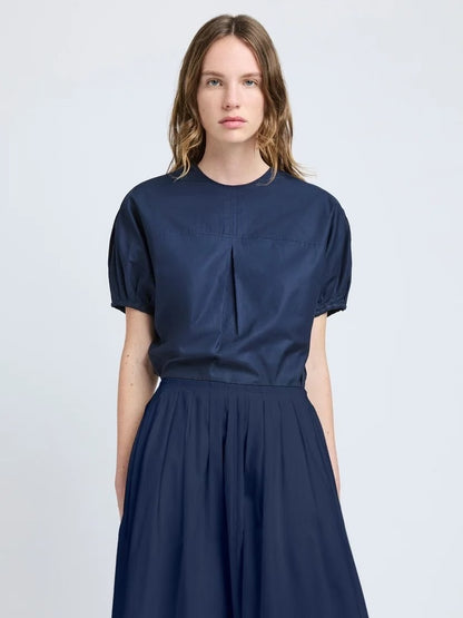 PS Haleigh Cotton Reversible Top | Austin Midi Skirt | Cotton Sateen Set