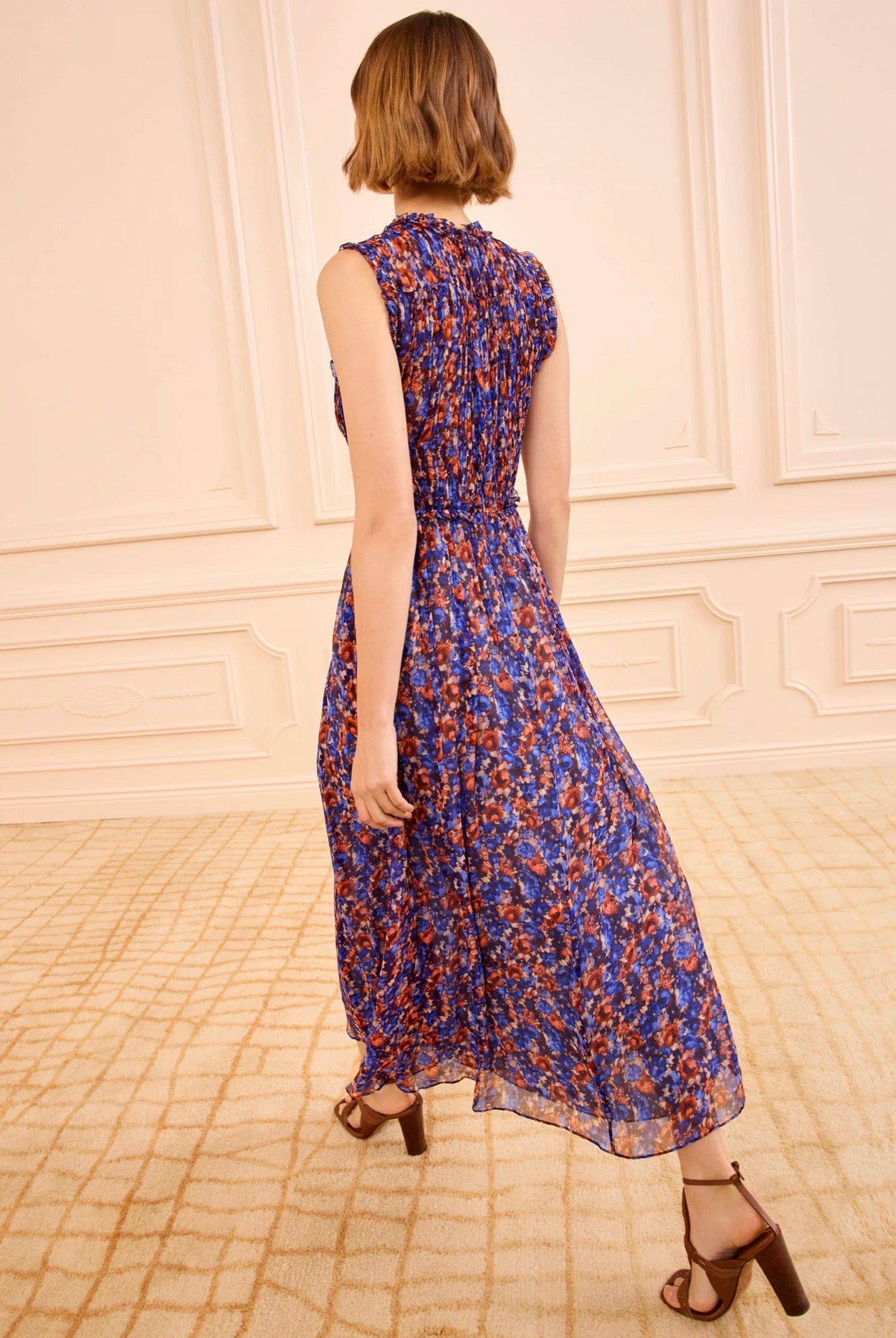 UJ Kasia Silk Midi Dress