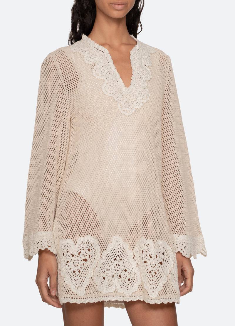 SE Madelyn Crochet Tunic Dress