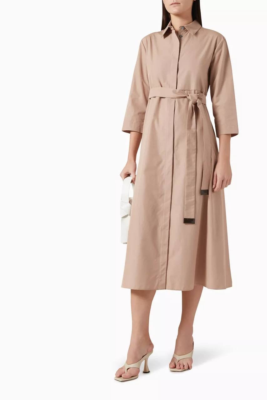 MM Olimpia Cotton Midi Shirtdress