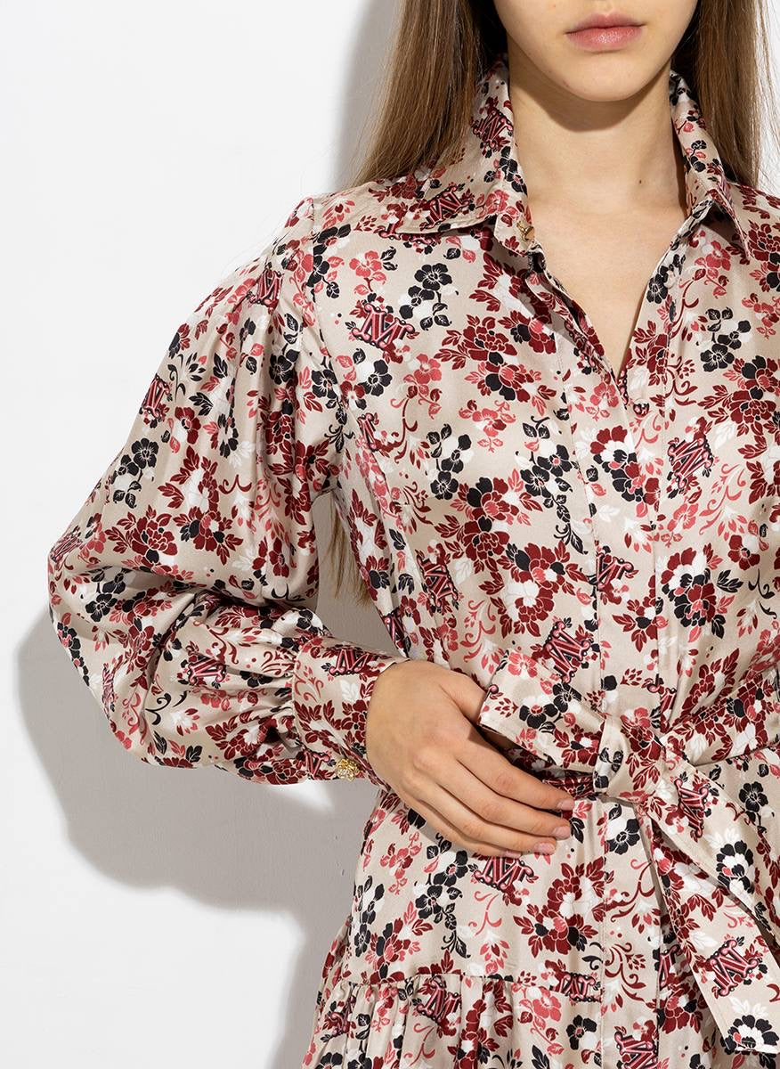 MM Renier Silk Midi Dress
