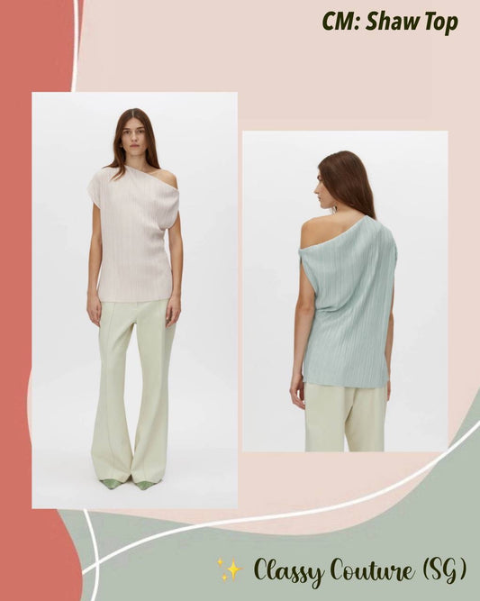 CM Shaw Cold Off-shoulder Top