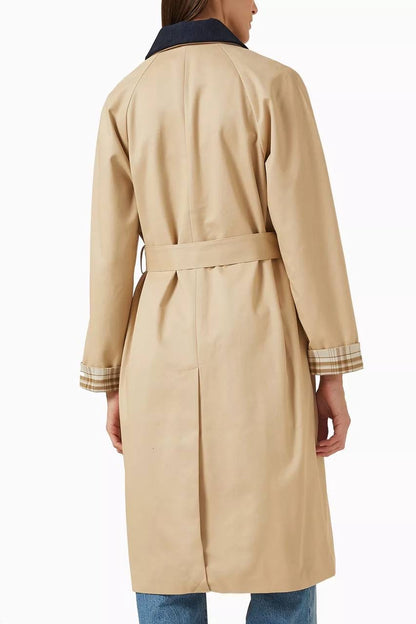 MJ Belted Cotton Trench Coat