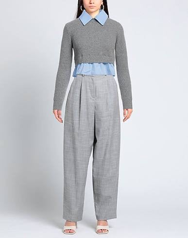 SD Cropped Trompe-L'Oeil Sweater