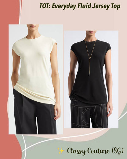 TOT: Everyday Fluid Jersey Top
