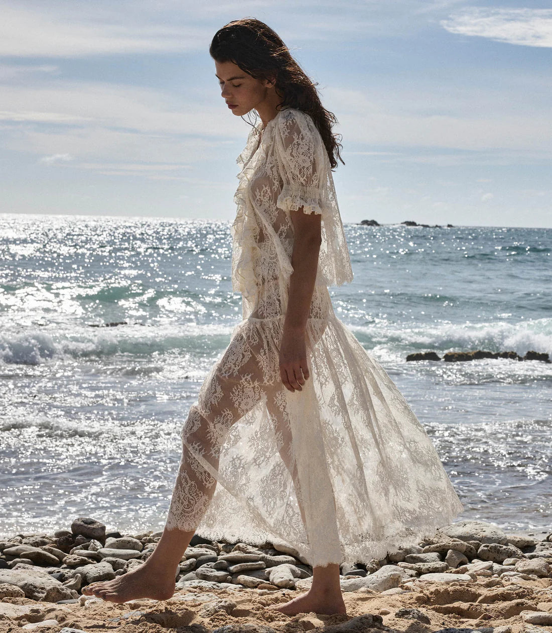DN Henri Top | Sebastiane Midi Skirt | Cotton-blend Set