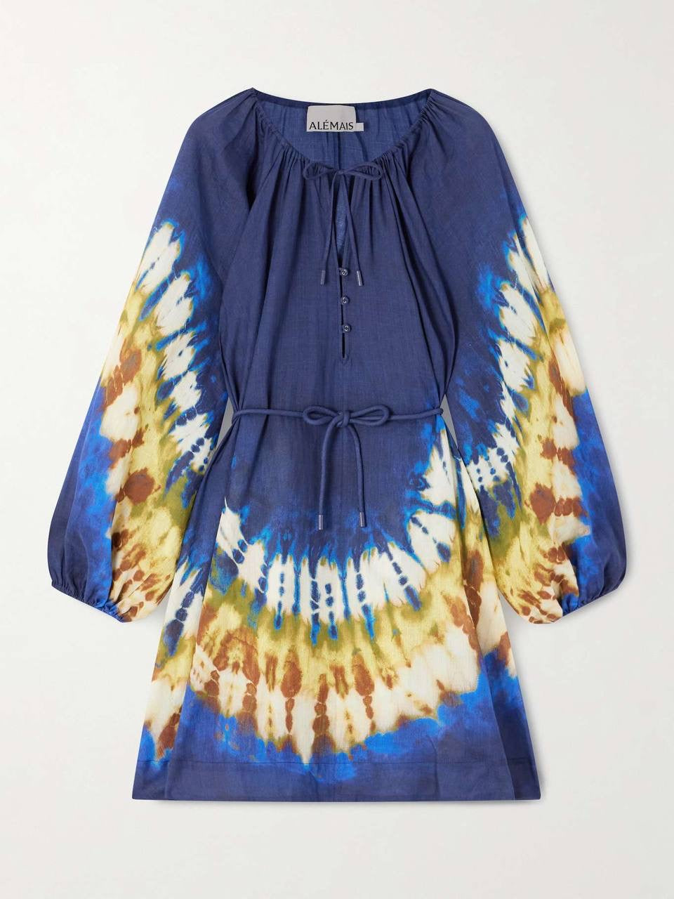 ALM Martine Ramie Tie Dye Mini Dress