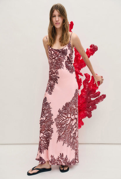10 Colors! SL 1996 Silk Maxi Dress