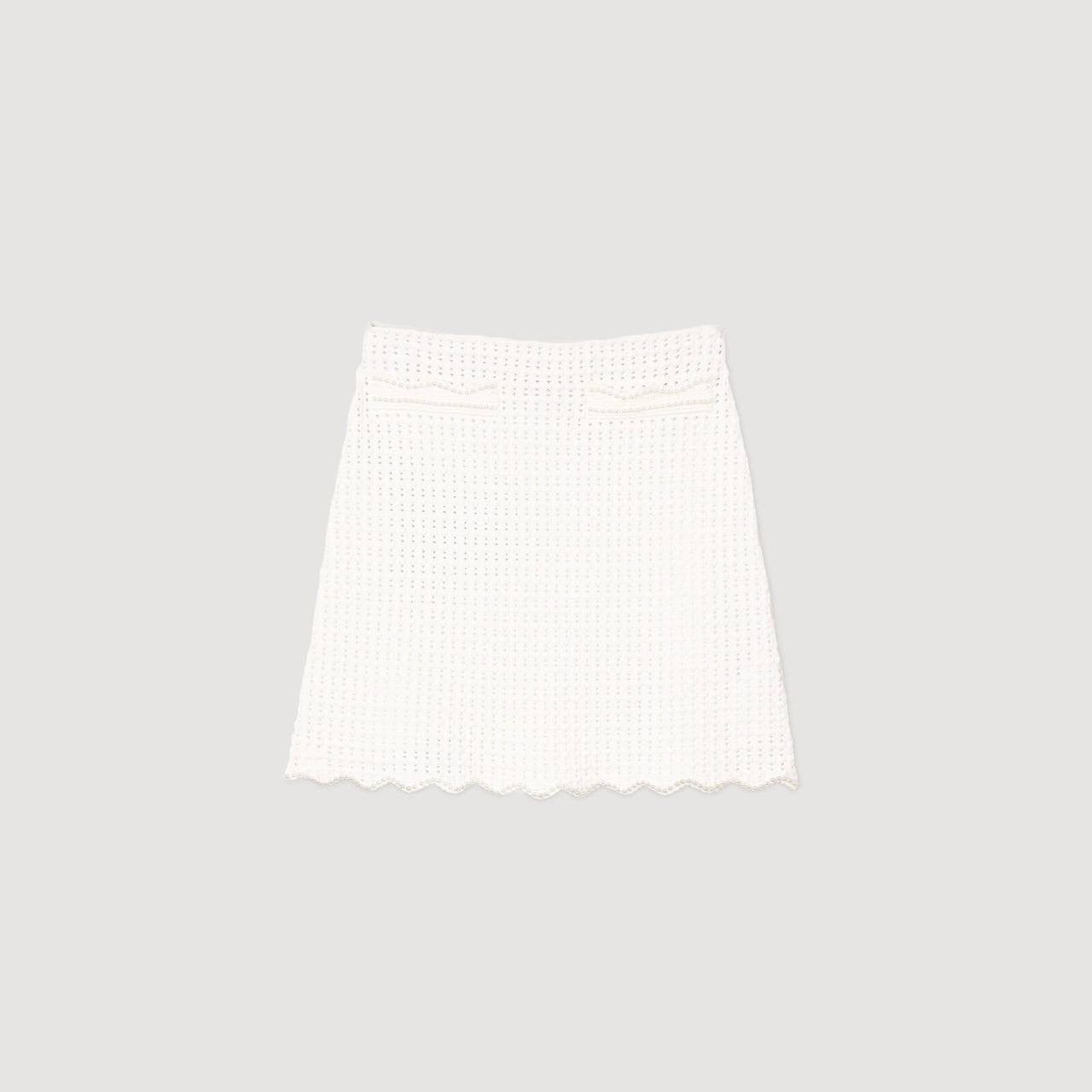 SD Pearl Beaded Knit Top | Mini Skirt | Set