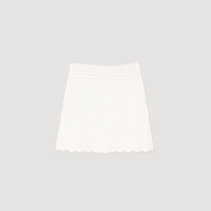 SD Pearl Beaded Knit Top | Mini Skirt | Set
