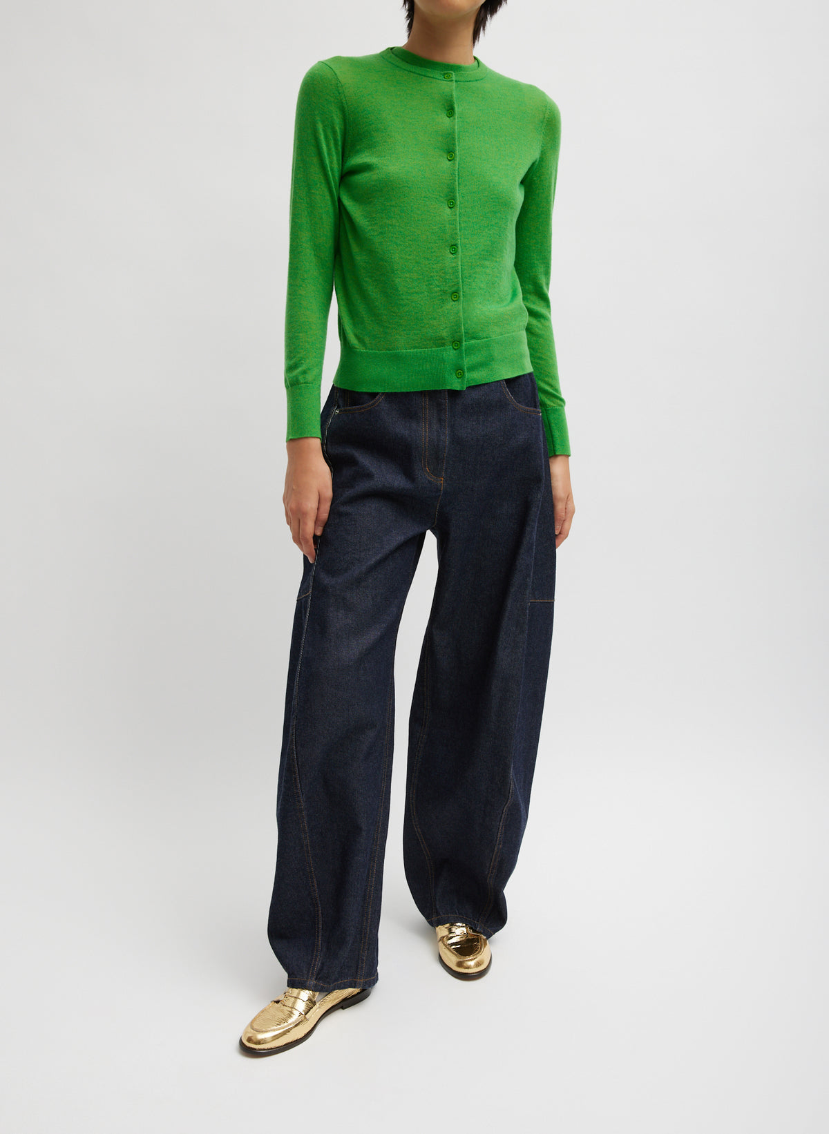 5 STYLES! TB Sid Cotton Denim Mid-Rise Jeans (Short Length)