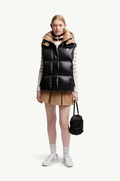 MC Luzule Hooded Down Gilet Sleeveless Vest