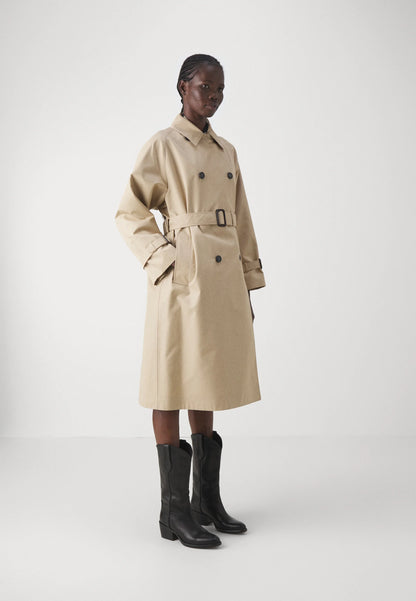 MM Canasta Water-Repellent Cotton Blend Trench Coat