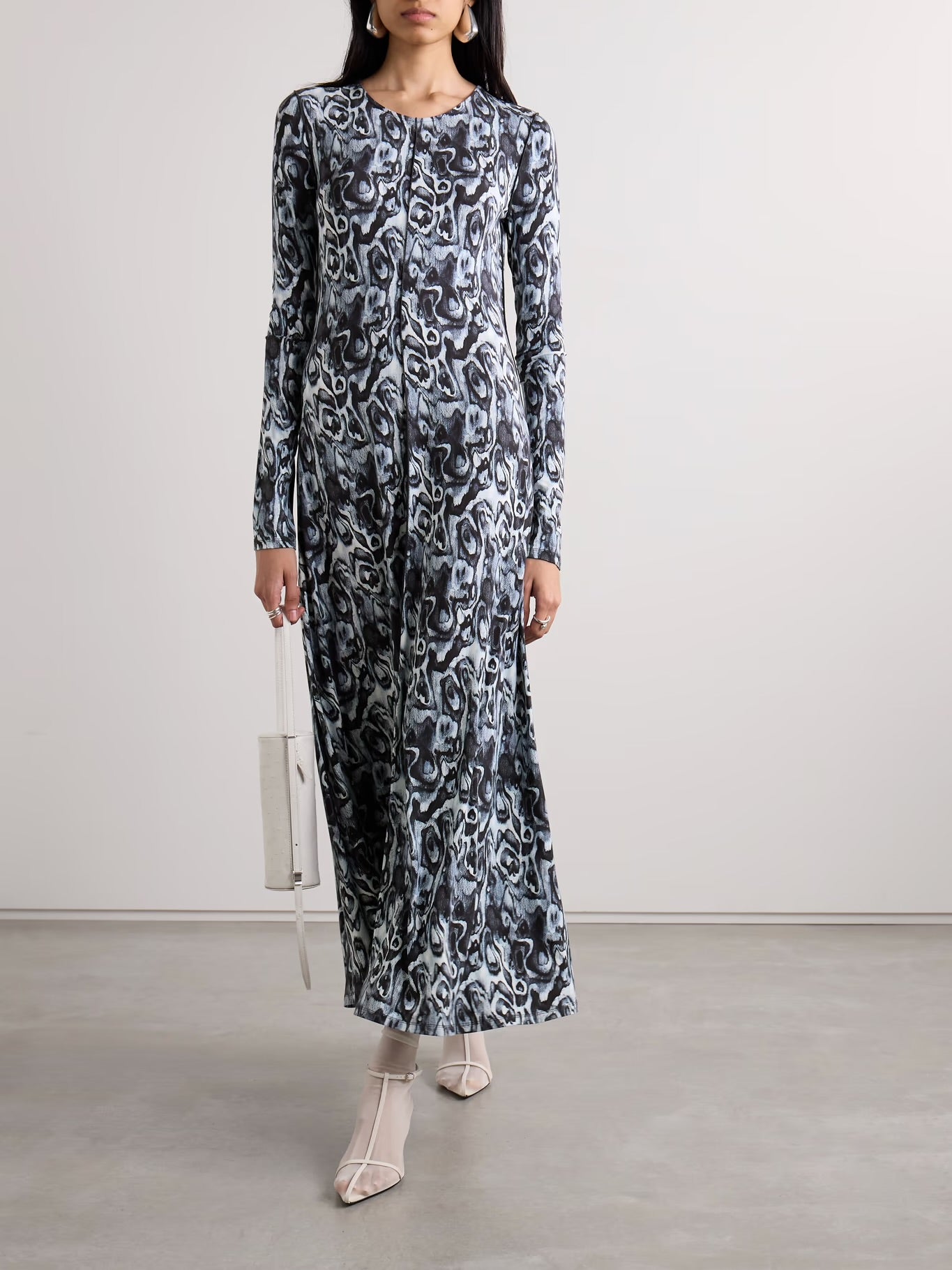 PS Atlas Printed Jersey Maxi Dress