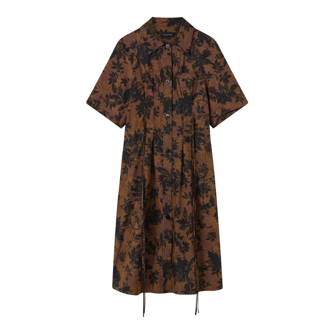 LM Ivy Cotton ShirtDress Midi Dress