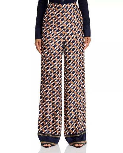 VB Edia Wide-Leg Silk-Viscose Pants