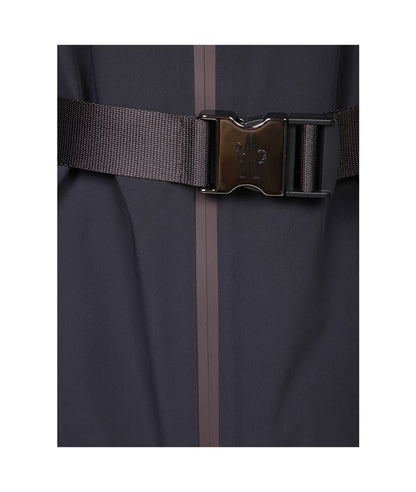 MC Black Fex Hooded Water-Resistant Jacket