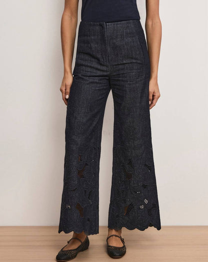 VB Mirielle Eyelet Tank Top | Kiki  Jacket | Osborne Wide-Leg Pant | Set