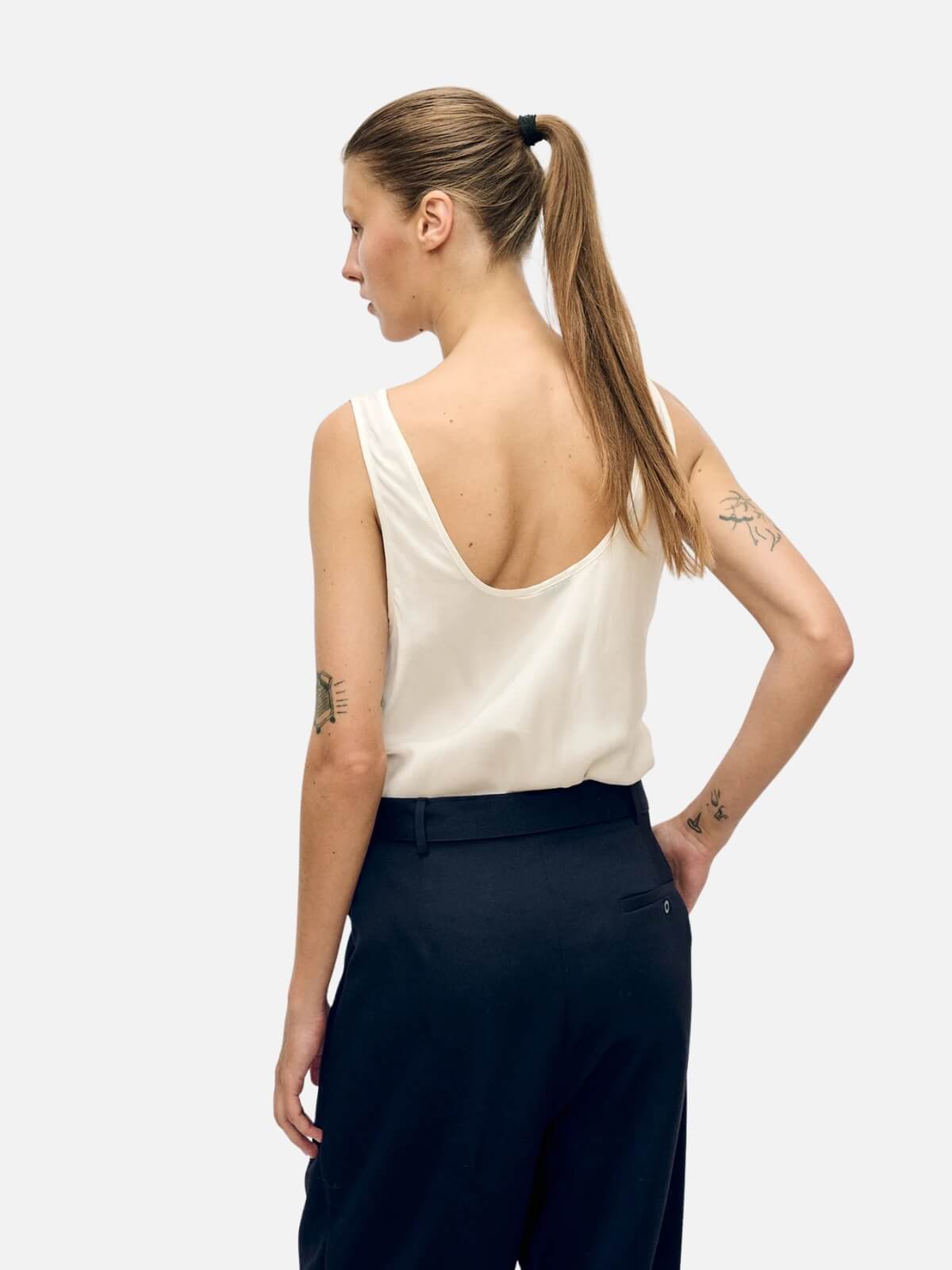 SALE! SL Silk Scoop Neck Tank Top