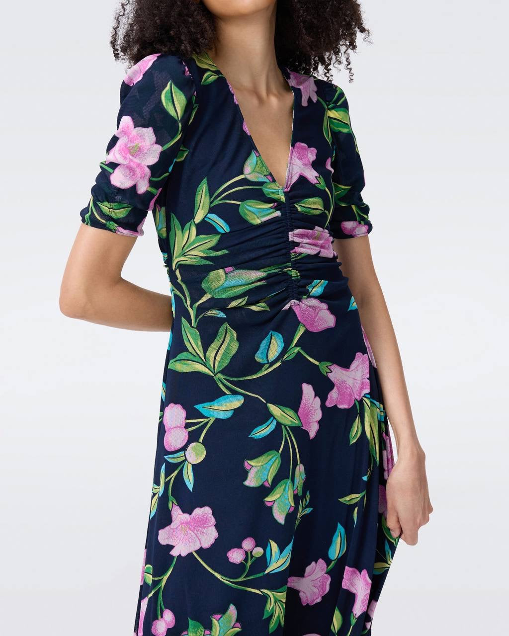 DVF Korean Reversible Midi Dress