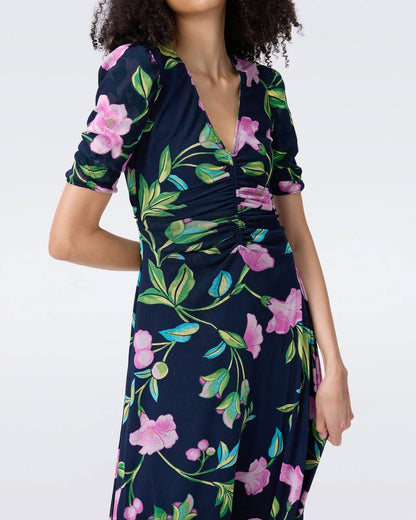 DVF Korean Reversible Midi Dress