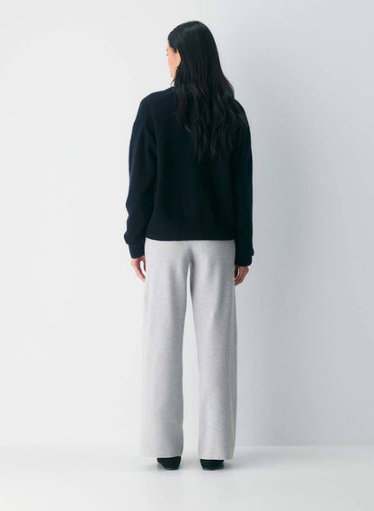 4 Colors! ARZ Soft Viscose-blend Knit Souvenir Pant