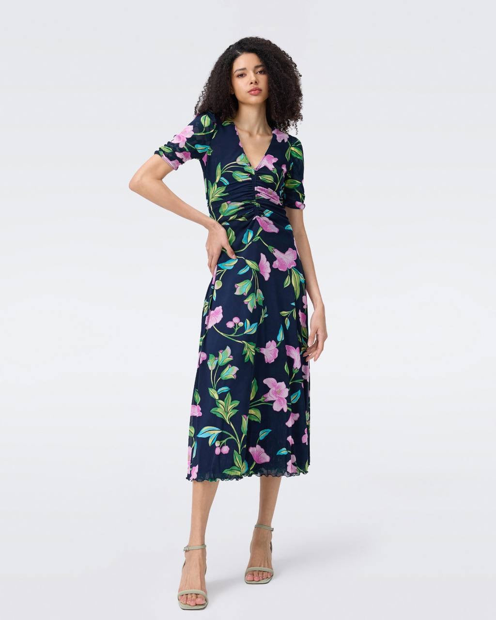 DVF Korean Reversible Midi Dress