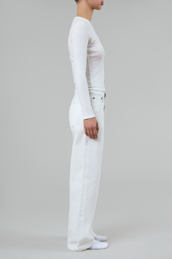 SH Buckle Cotton Jeans
