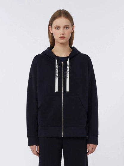 5 Colors! MM Technical Cotton-blend Jersey Zip-Up Sweatshirt Hoodie