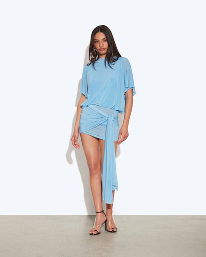 RB Freja Blue Mini Dress