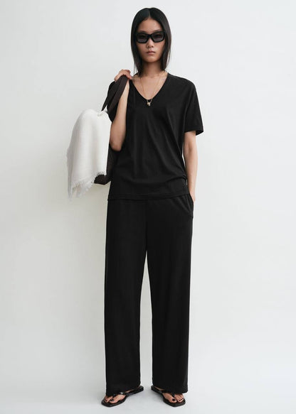 TOT Cotton Shirt | Pant | Wrap Midi Skirt | Set