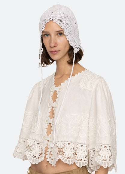 SE Marie Bonnet Hat | Marie Scarf in Wool