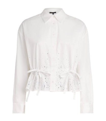 MJ Cotton Embellished Blouse