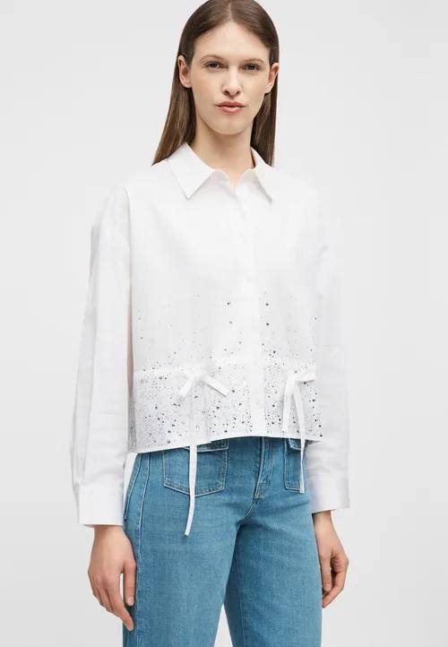 MJ Cotton Embellished Blouse