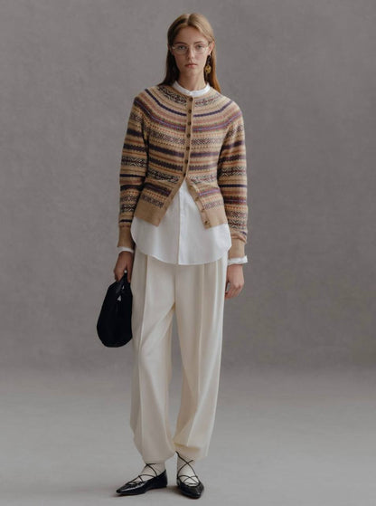 RL Fair Isle Wool Blend Cardigan