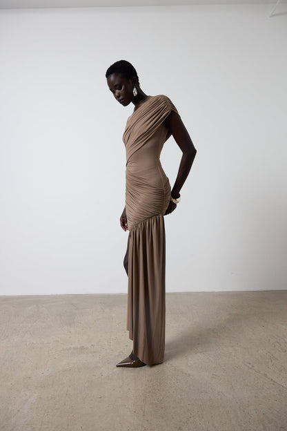 7 Colors! DLV Ravenna Draped Mini Dress