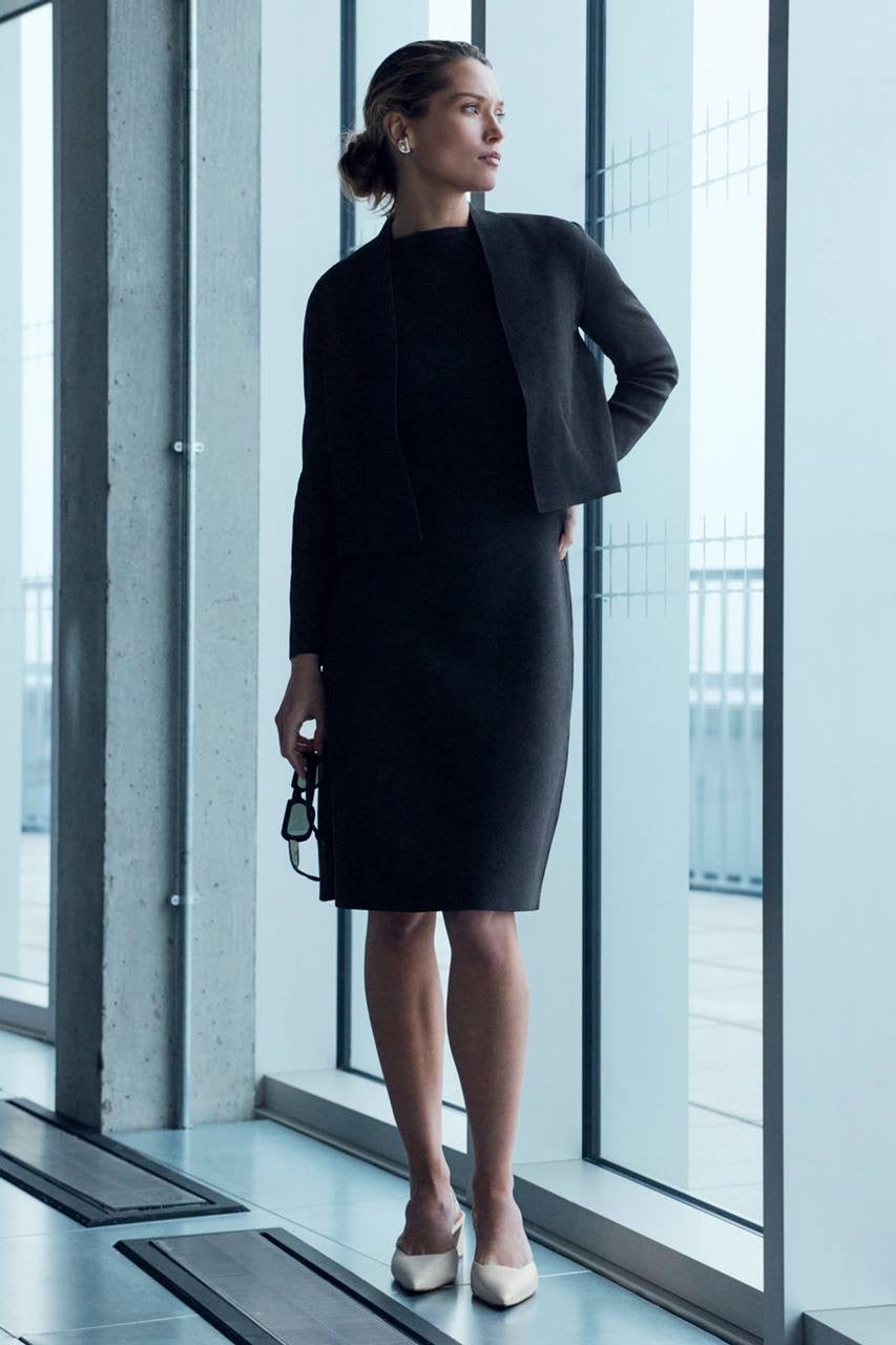 TF Parella Sculpt Knit Midi Dress