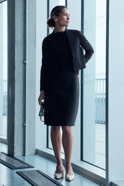 TF Parella Sculpt Knit Midi Dress