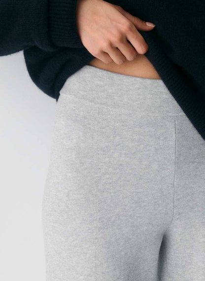 4 Colors! ARZ Soft Viscose-blend Knit Souvenir Pant