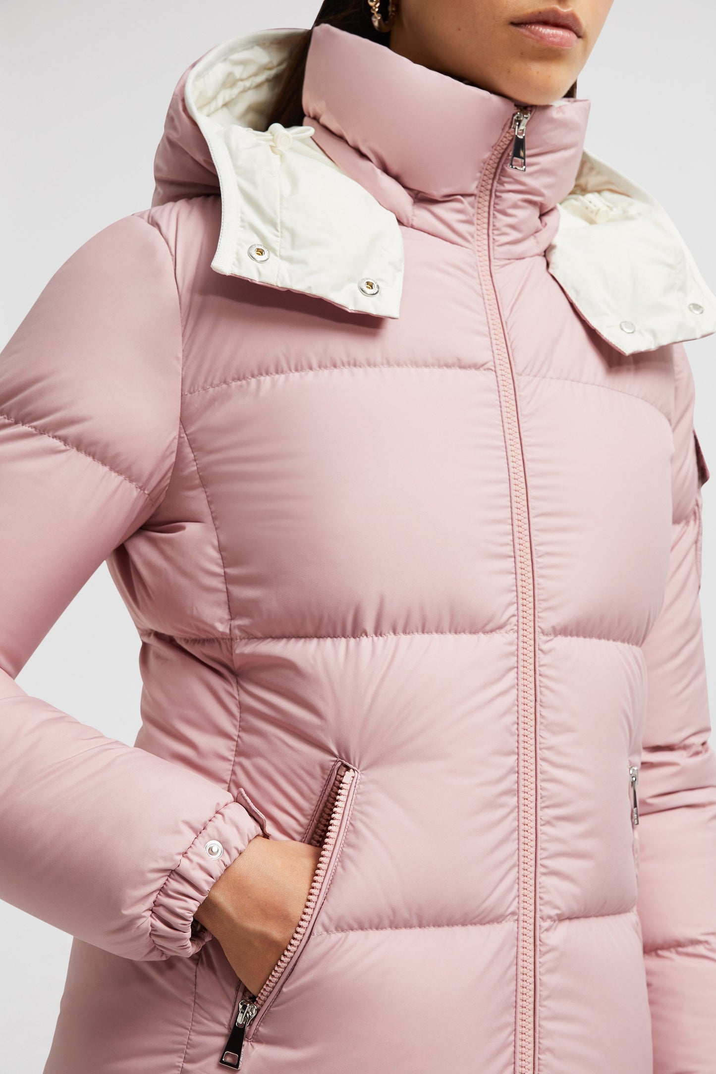 MC Fourmines Hooded Short Down Jacket