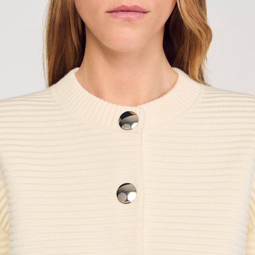 SD Ines Knit Wool-viscose blend Cardigan