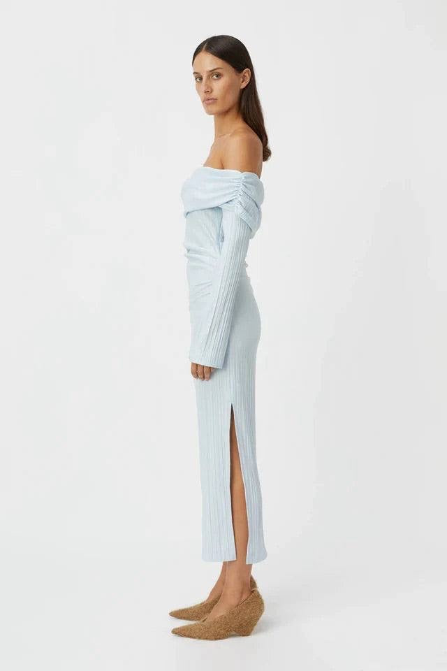 CM Shaw Off The Shoulder Midi Dress
