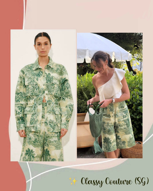 ALM Sara Jacket | Bermuda Shorts | Cotton Set
